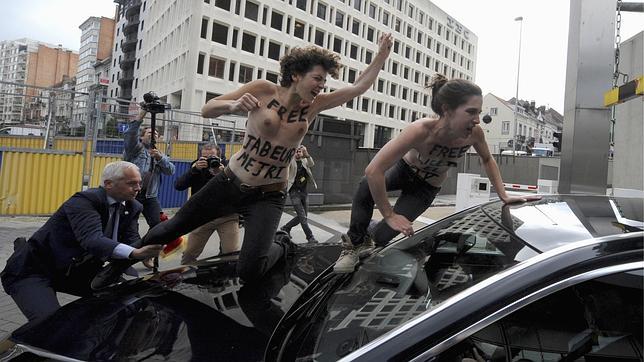 Femen eleva la presión sobre las autoridades de Túnez en vísperas de otro juicio