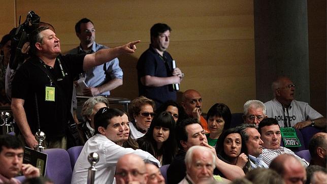 Vicente Orts, el invidente que protagonizó la junta de Bankia