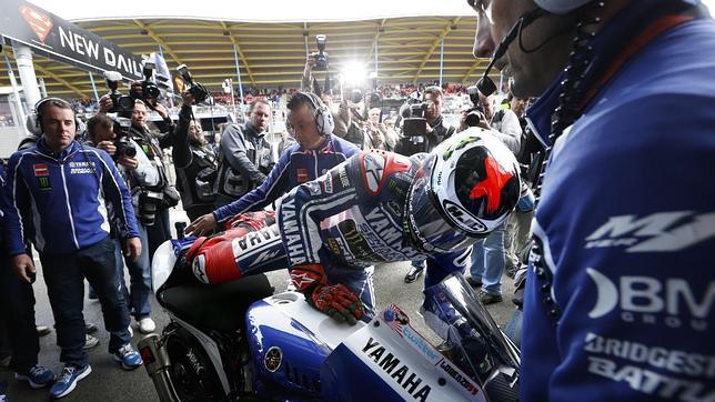 Las lágrimas de Jorge Lorenzo