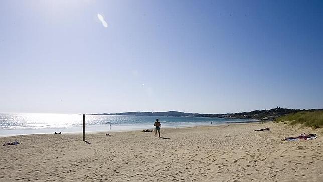 Las condiciones de la arena y al agua son inmejorables