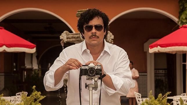 Así será Benicio del Toro en la piel de Pablo Escobar