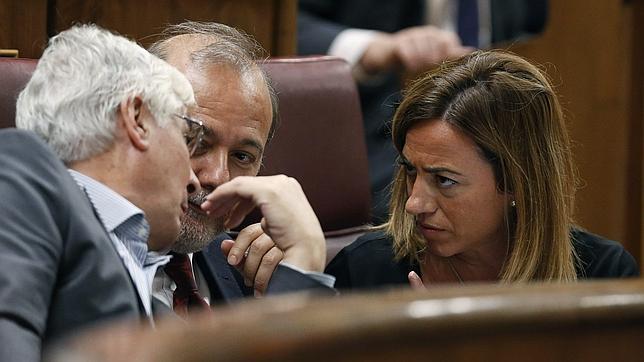 Chacón afirma que las primarias le sientan «muy bien» al PSOE