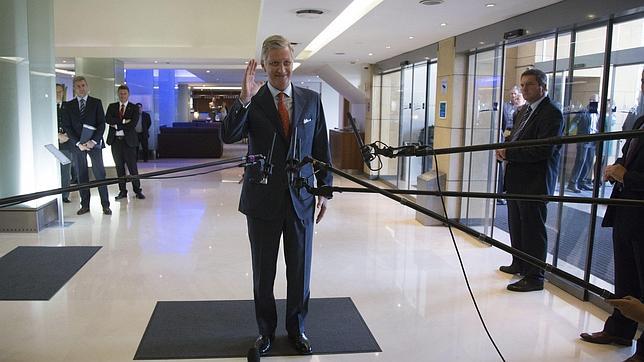 Primera aparición de Felipe como futuro Rey de los belgas