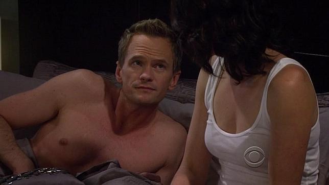 Barney, en una de sus situaciones favoritas