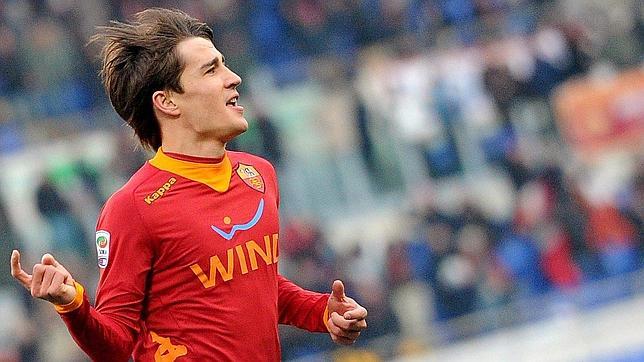 Bojan, durante su etapa en la Roma