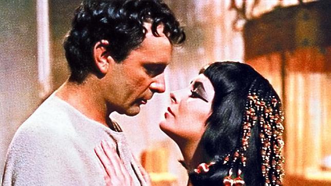 «Cleopatra» unió a Elizabeth Taylor y Richard Burton