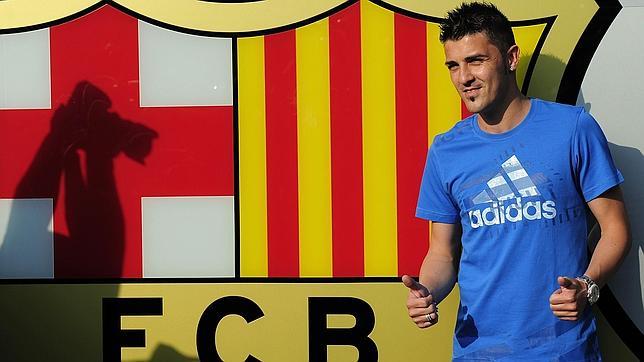 Los 10 momentos de Villa en el Barça