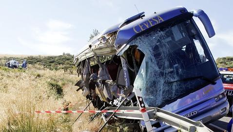 Intervienen judicialmente el autobús de Ávila para evitar la manipulación de pruebas