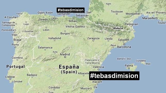 Las aficiones de Hércules y Racing claman contra Javier Tebas en las redes sociales