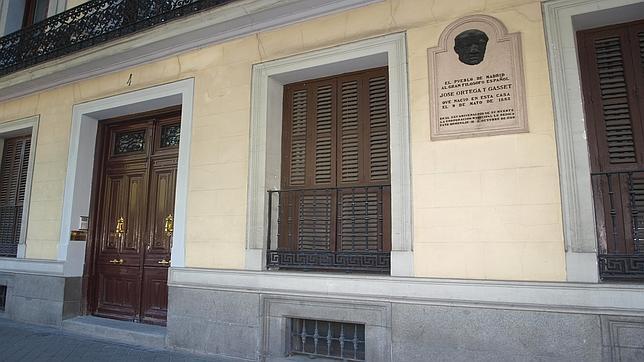 Vista de la vivienda del filósofo y ensayista