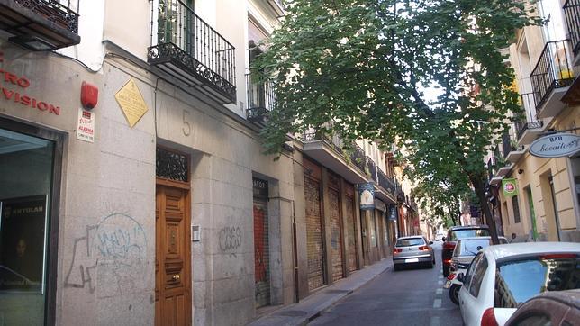 La vivienda del autor, en el número 5 de la calle Libertad