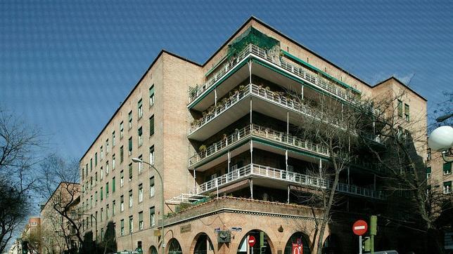 Pablo Neruda vivió por la zona de Argüelles, en una casa con varios metros de terraza
