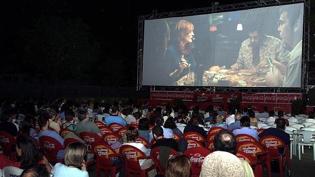 Una de la proyecciones dentro del Fescinal, el festival de cine de la Bombilla