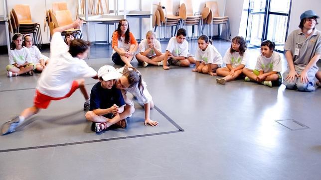 Uno de los campamentos urbanos organizados en el centro cultural