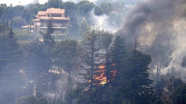 Investigan si el pirómano de Navas del Rey es el mismo de Robledo de Chavela