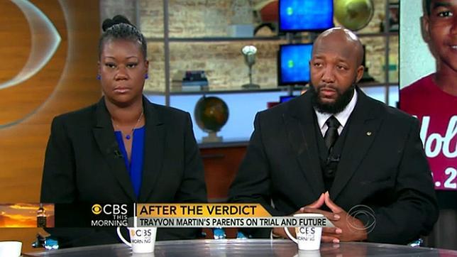 Los padres de Trayvon Martin: «Si hubiera sido blanco no lo habrían matado»