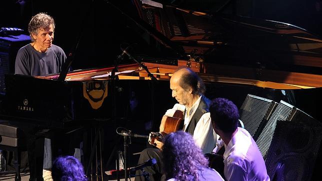 Chick Corea y Paco de Lucía comparten duende y jazz en Vitoria