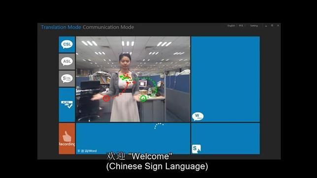 Kinect de Microsoft aprende el lenguaje de signos
