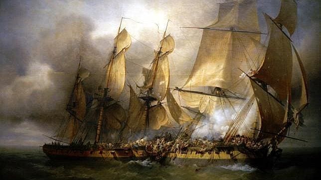 El honroso final de la «Bayonnaise», la mejor corbeta de la armada francesa