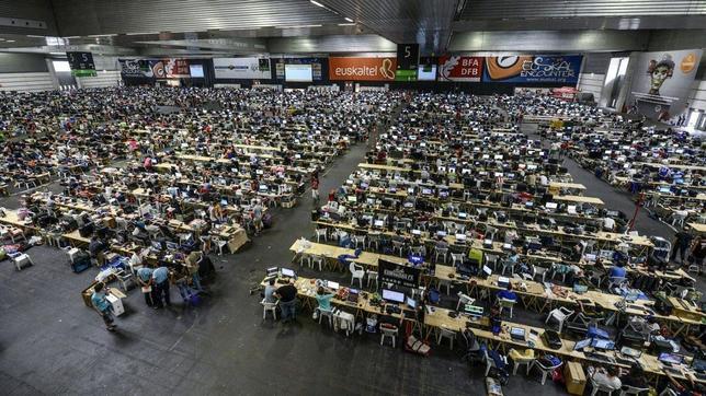 Cuatro días de desenfreno informático en el Bilbao Exhibition Centre