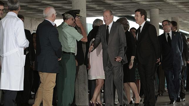 El Rey: «Estamos unidos todos los españoles en este momento»