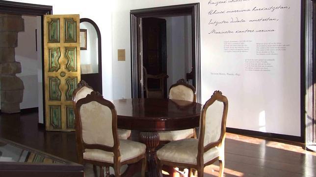 Una de las habitaciones de la casa de Victor Hugo