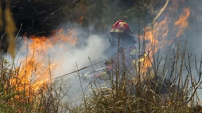 El incendio de Andratx obliga a desalojar a 83 turistas de la finca de Galatzó