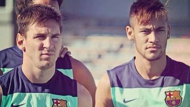Neymar, junto a Messi: «Mi sueño se ha hecho realidad, gracias Señor»