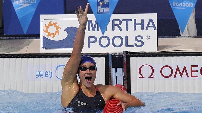 Mireia Belmonte consigue el bronce en los 200 estilos