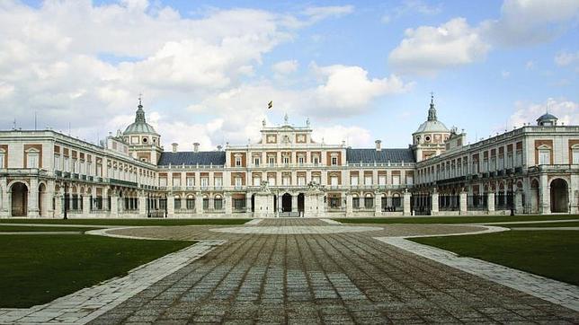 Vista del Palacio Real en Aranjuez