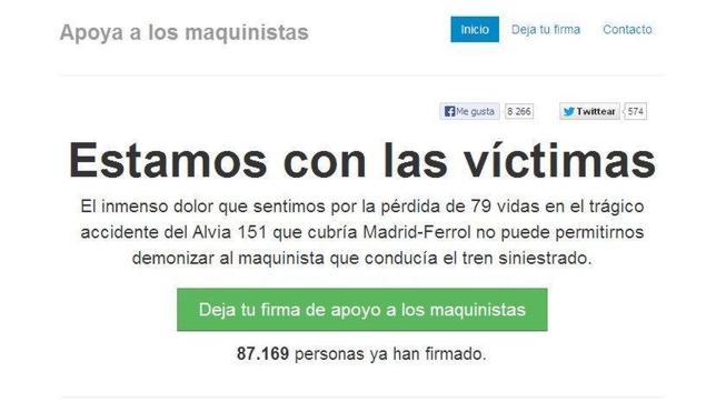 Crean una plataforma para «evitar un juicio previo» al accidente de Santiago