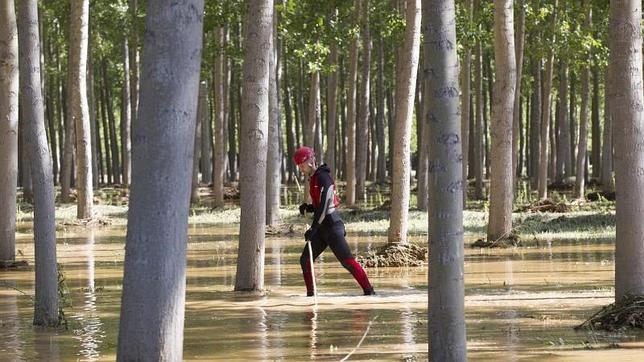 Se suman perros y maquinaria a la búsqueda del vecino de Oliete desaparecido