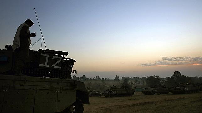 Israel bombardeó una zona fronteriza de Gaza y Egipto durante las conversaciones de paz