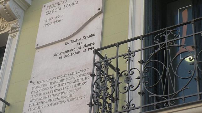 En este bloque vivó García Lorca hasta un mes antes de ser fusilado