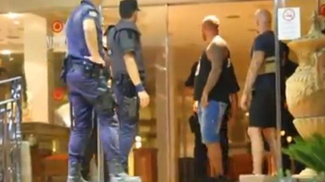 La Policía disuelve una reyerta entre turistas alemanes y vendedores ambulantes