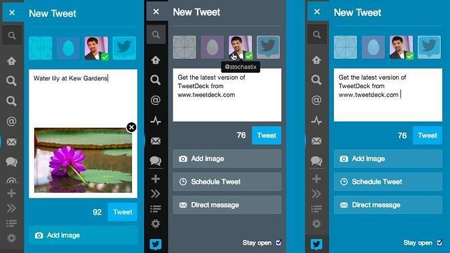 TweetDeck se actualiza