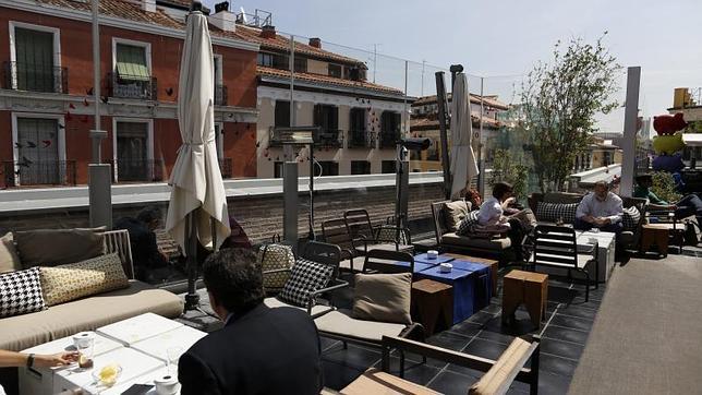 La terraza del Mercado de San Antón es especialmente acogedora