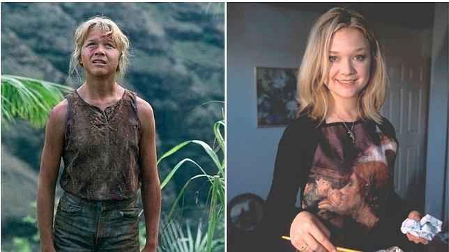 Ariana Richards, en «Parque Jurásico» y en su taller