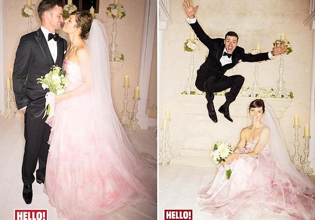 Su boda fue portada de varias revistas