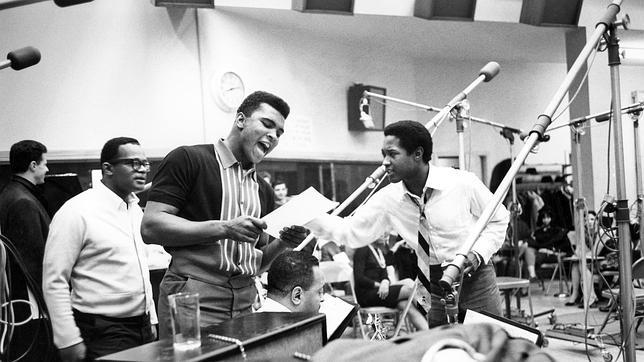 San Cooke con Muhamad Alí