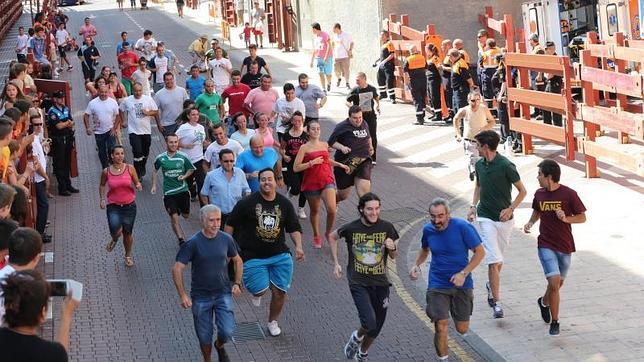 Los corredores más «valientes» del encierro de San Sebastián de los Reyes