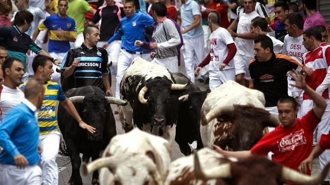 Seis contusionados en otro encierro rapidísimo