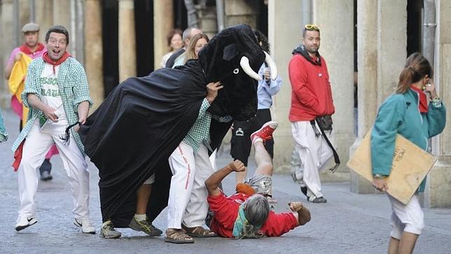Los «jarditoros» han puesto los revolcones durante en el tiempo que no ha habido encierros