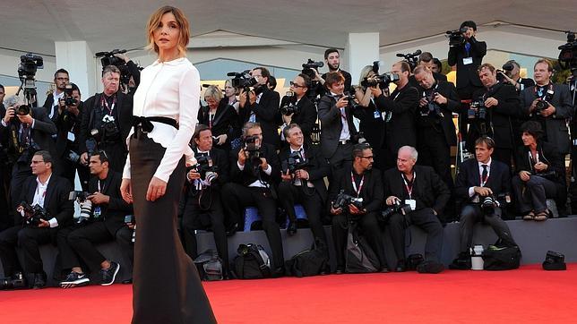 La princesa Clotilde de Saboya, una «reina» sobre la alfombra roja