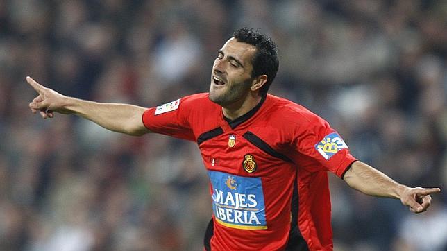 Güiza, en su etapa como jugador del Mallorca