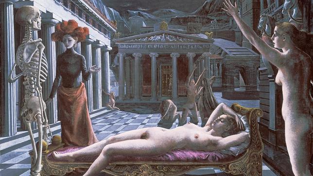 «La Venus dormida», de Paul Delvaux
