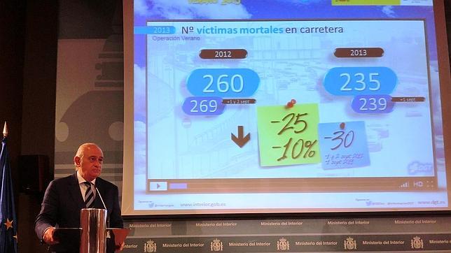 El verano acaba con 235 muertos en carretera, el dato menos dramático desde 1960