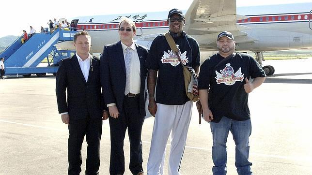 Rodman vuelve a Corea del Norte