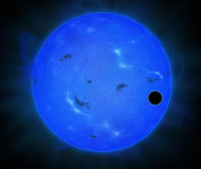 Hallan agua en la atmósfera de un planeta fuera del Sistema Solar