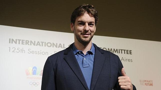 Madrid 2020: Gasol, «representamos los valores de España y del deporte»